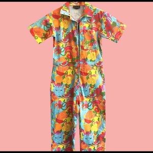 Nooworks Muscle Beach Rainbow Coveralls M